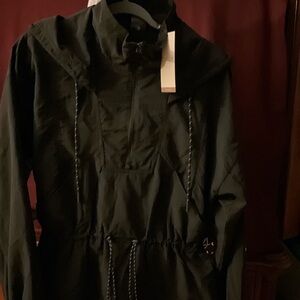 Calia Black Hooded Jacket